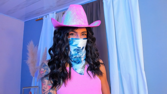 sofiaa_grey_ PINK COWGIRL Pic