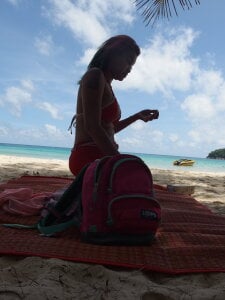 BonnieClydeCam Beach Pic 6