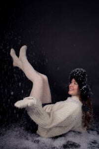 DreamVikky's Snowy Day Sex Photo 8