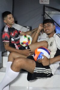 darwinandbrayann Strength, passion, and style in every play. Two footballers who turn the pitch into pure temptation Pic 8