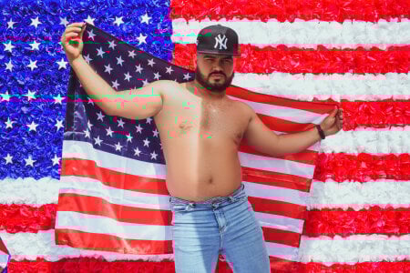 MichaelBear_ HAPPY 4TH JULY 😈💦❤️‍🔥 Pic 6