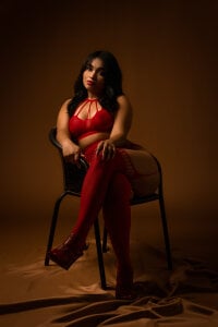 LunaOcampo_ hottest in red Pic 4