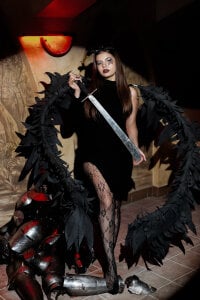 AdeliaKiss Maleficent on minimals. Pic 2