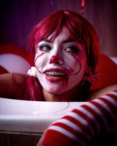 Scarlett_collins02 Terrifying clown Pic 5