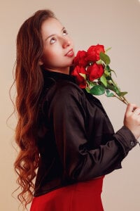 VioletaNovaのMy favorite red dressの 5枚の写真