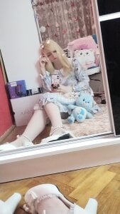 lovely_nekochan 🩵 Princess in beautiful blue bear dress 🩵 Pic 8