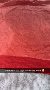 SweetXCandyX Look what your boys did to me 😜😜 Gambar