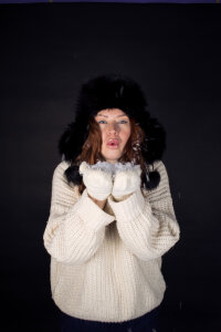 DreamVikky's Snowy Day Sex Photo 9