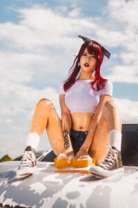 Kathybecker washing cars 💧 Pic