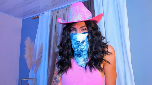 sofiaa_grey_ PINK COWGIRL Pic 3