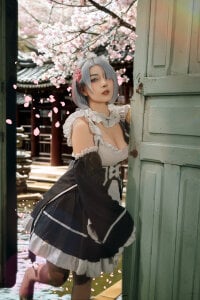 Niconya kullanıcısının COSPLAY THE SWEETNESS OF REM (Re:Zero) albümü -  2 fotoğraf