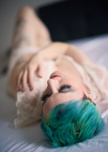 Verity_Vix Green Hair  2টি ছবি