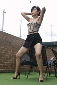 Trinityy__ Mature red head sexy lingerie and heels! Teasing in at night bar playing pool! Fuck me in the table Pic 8