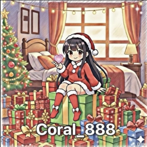Coral_888 最好的惊喜是在热闹过后，圣诞礼物收到了❤ Pic
