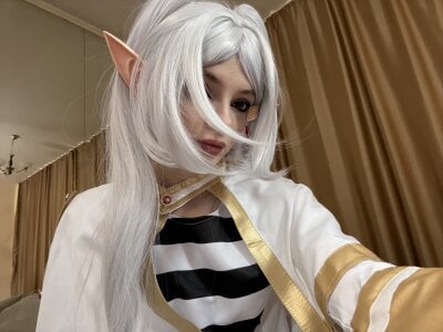 mevis_li Freeren cosplay☺️ . fénykép