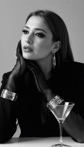 AndreaPink2024 Black and White Pic 5