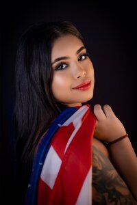 _Zoe_12 session 4th of july💙 Pic