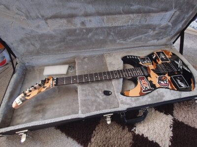 Zdjęcia Rocker_Assassin_WASP_FAN My signed guitars by Warren De Martini And George Lynch:  5