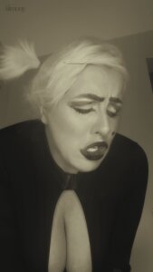 GoddessAlimony BLACK & WHITE HUMILIATION: PIGTAILS, PLIMSOLLS, AND POWER Hình 3