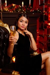 Santa told me you were on my list… but you little rascal 😈 de Isis_Blaze  4 photos