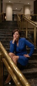 Vivian_Violet_ lady with brown hair รูป  2