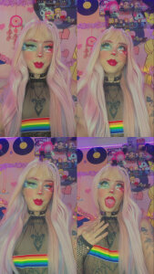 Bonnie_Yoshida_ Sexy rainbow🌈 Pic 6