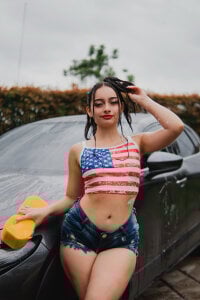 angelgate Car wash with Angel 🫦 Pic 2