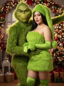 emily_foxxxii The grinch Girl 🌲 Pic