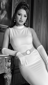 AndreaPink2024 Black and White Pic 6