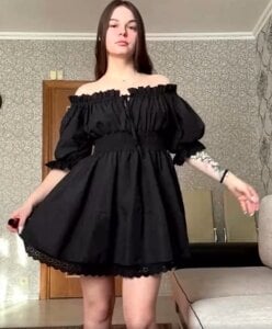 AkikoAnkrom Dress Poză