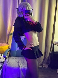 meomeee cute school girl 사진