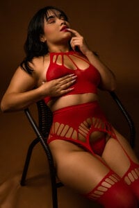 LunaOcampo_ hottest in red Pic 6