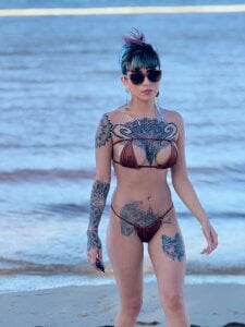 AlissaPeachx A day in the beach with me Pic 4