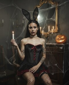 alicemoon__ Let me suck your carrot this Halloween🎃😈 Pic