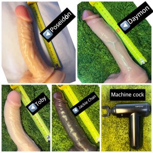 bunny_bicht Names of my dildos💰 Tell me which one you want me to use Pic