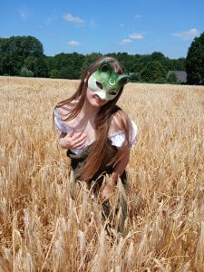 ScarletKitsunyaa A stroll through the fields <3 Pic