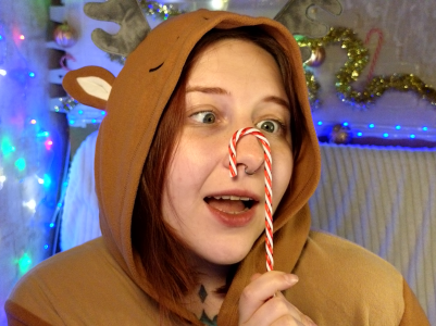 Belinda_Starlight Cute winter deer Pic 6