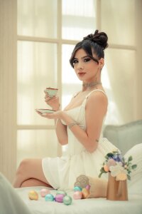SamanthaClay Happy Easter Day🐰🤍 Pic