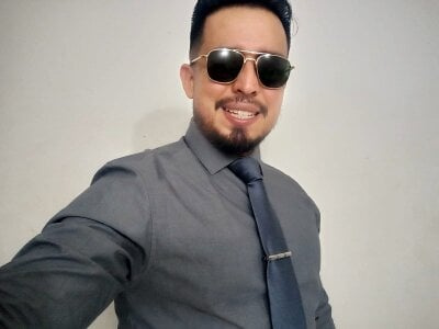 KalethBigDick gray and blach suit Εικόνα 2