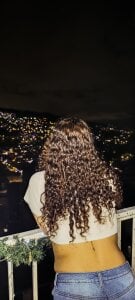 Dulce_Brown04 🌃💙 A beautiful nighttime view that makes you fall in love. Pic 6