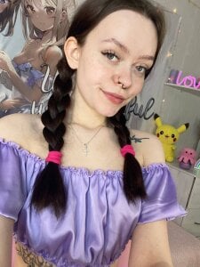 CheekySashaCharm Blue style on the beach🏖️ Pic 3