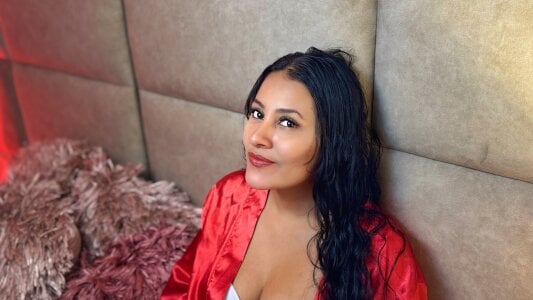 Mila-Novak sexy with my red bathrobe  4. fénykép