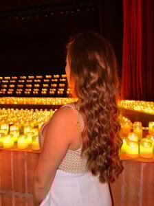 ambar_sullivan Candle lights ✨ Pic