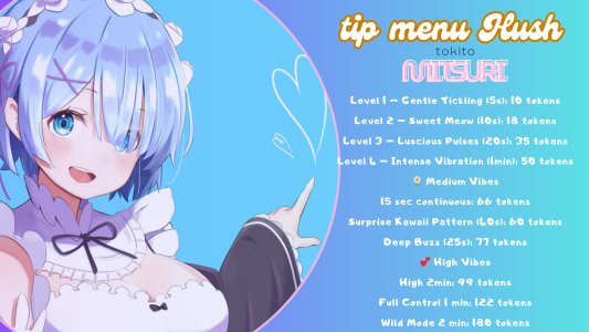 tokito_mitsuri I brought a new toy to my pleasure list for us to enjoy together, love. Ask me about it. Pic