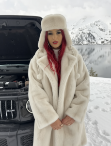 AndreaPink2024 White coat Pic 2