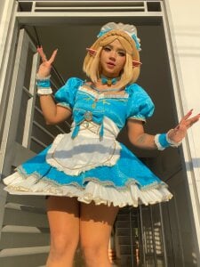 Petit-Rosse 🩵 ZELDA MAID 🩵☕️ รูป  5