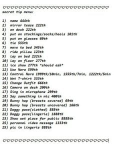VonnaLein Secret Tip Menu Option Pic