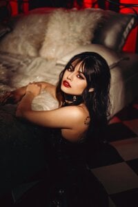 EmilyWithe ritual in red, between fire and devotion🌹 Pic