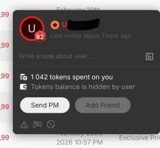 Snehameoww@xh Highest tipper 🥳 Bilde 4