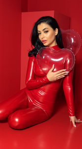 ❤️ Valentine’s Special – The Lady in Red ❤️ de JoAnneCherry  8 photos